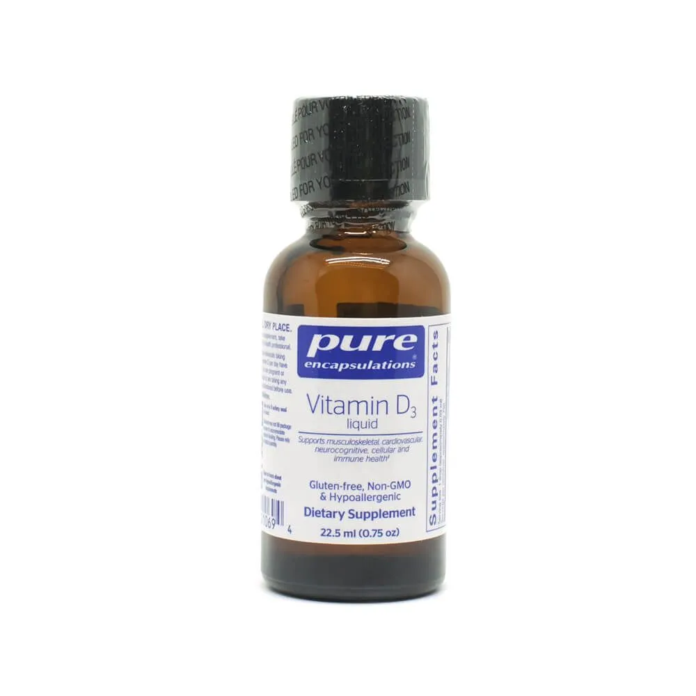 Pure Encapsulations Vitamin D3 Liquid