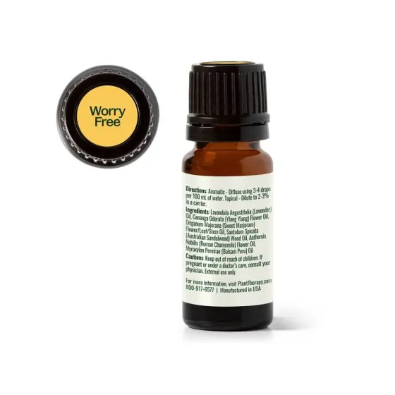 Plant Therapy Worry Free Synergy Essential Oil