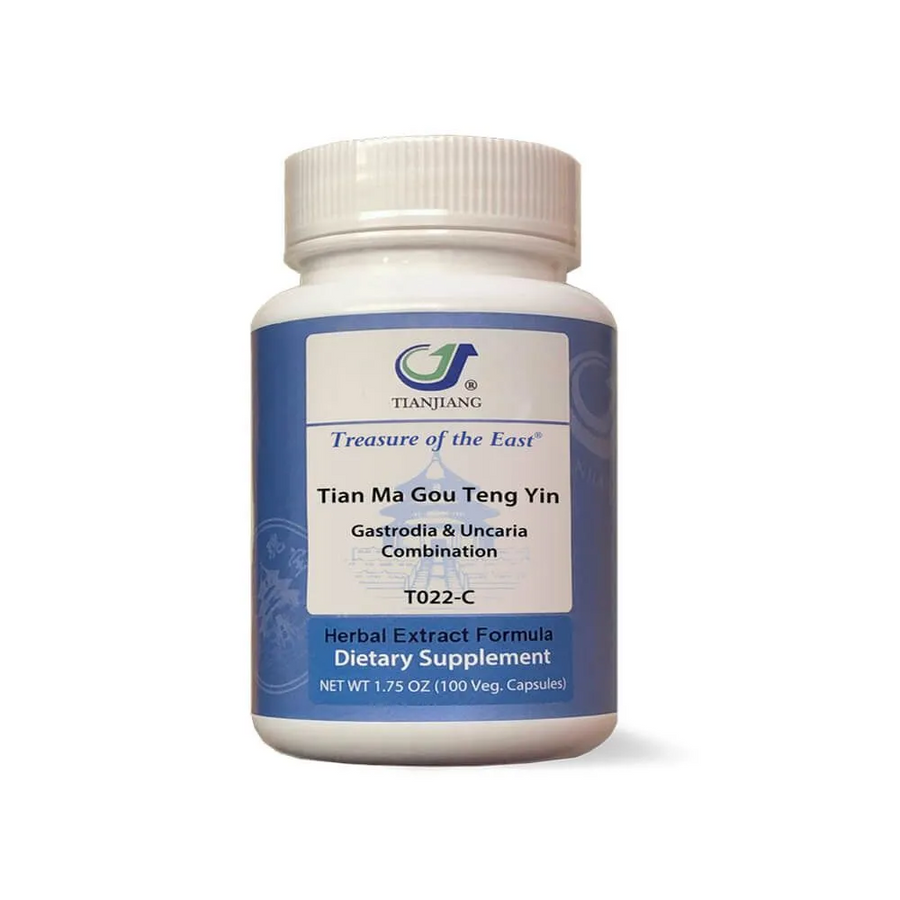 Treasure of the East Tian Ma Gou Teng Yin - 100 Capsules