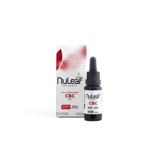 NuLeaf Naturals CBC Tincture 900mg CBC (15ml)