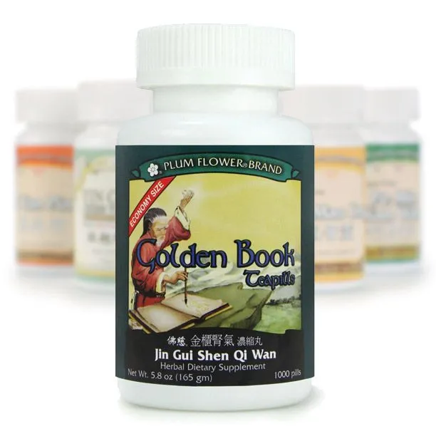 Mayway Plum Flower Golden Book Teapills (Economy Size) - 1000 Count