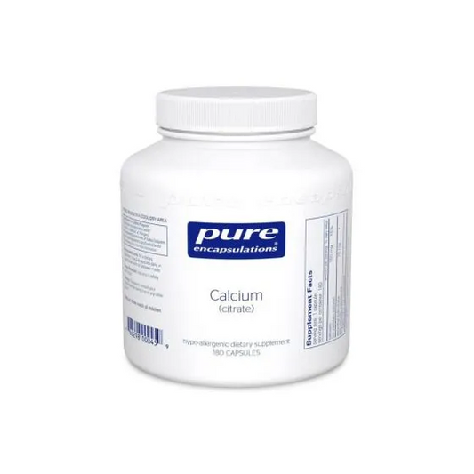Pure Encapsulations Calcium Citrate - 180 capsules
