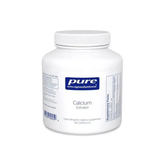 Pure Encapsulations Calcium Citrate - 180 capsules