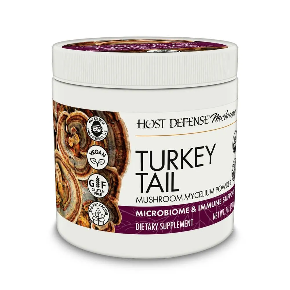 Host Defense Mushrooms Turkey Tail Powder - 200g