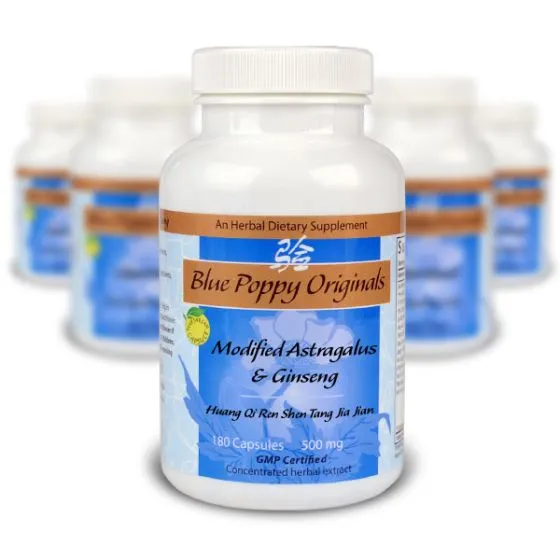 Blue Poppy Originals Modified Astragalus and Ginseng - 60 Capsules