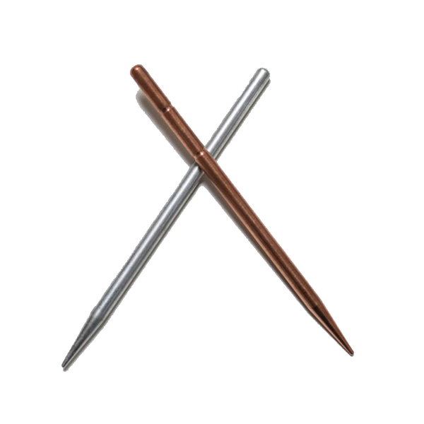 JAPANESE MERIDIAN THERAPY TOOLS - Zinc-Copper Teishin Set