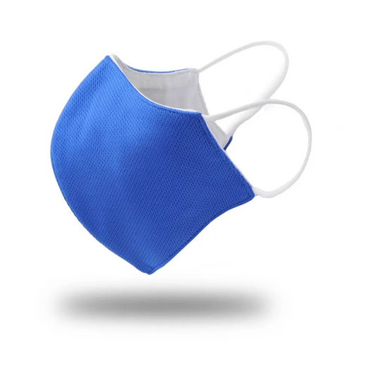 Nanoshield+ Reusable Antibacterial Face Mask - Blue - Pack of 3