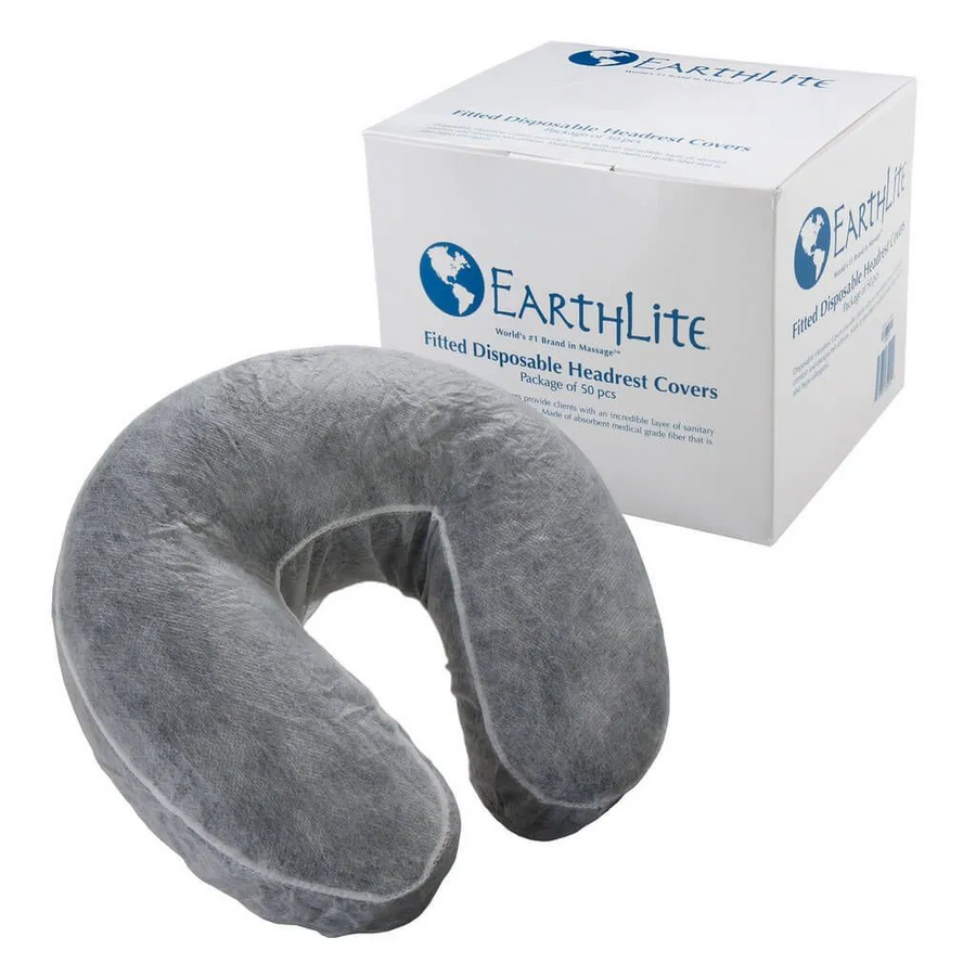 Fitted Disposable Headrest Covers, 50 Count