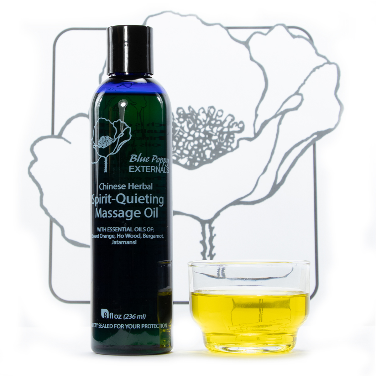 Spirit-Quieting Massage Oil - 8 OZ