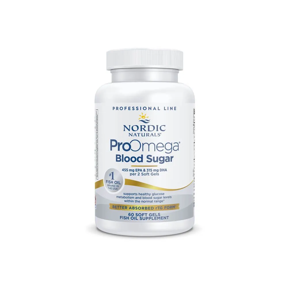Nordic Naturals Pro Omega® Blood Sugar Gels