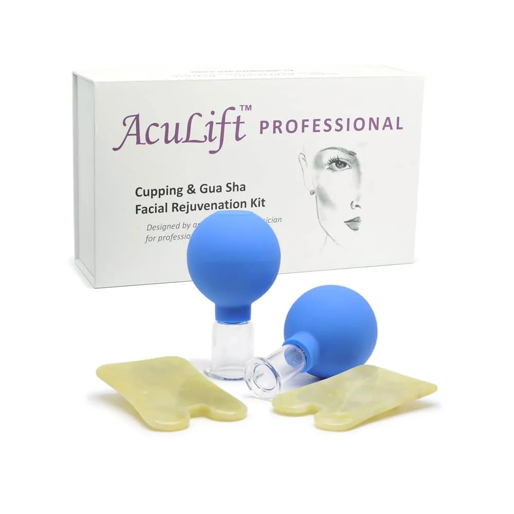 AcuLift™ Professional Cupping & Gua Sha Facial Rejuvenation Kit