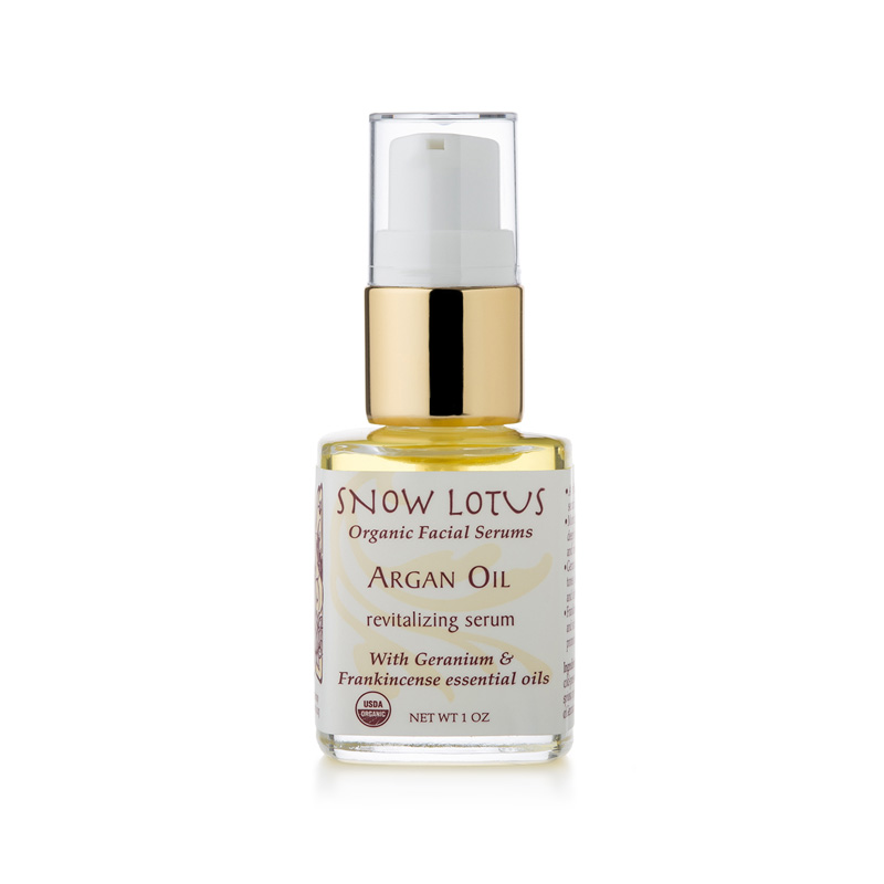 Argan Revitalizing Organic Facial Serum (10 mL / 1 ounce)