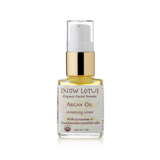 Argan Revitalizing Organic Facial Serum (10 mL / 1 ounce)