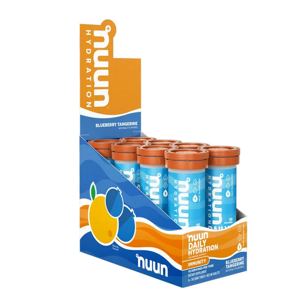 Nuun Daily Hydration Immunity Tablets - Case of 8