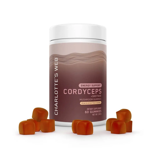 Charlotte's Web™ Cordyceps + Shiitake Energy Support Mushroom Gummies