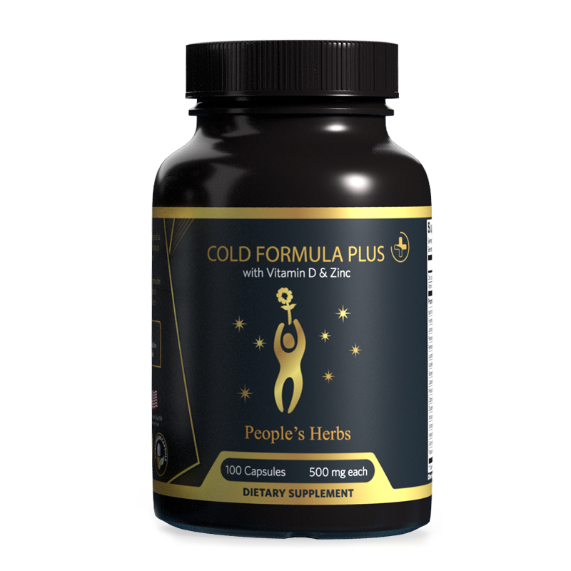 Cold Formula Plus with Vitamin D and Zinc - 100 Capsules