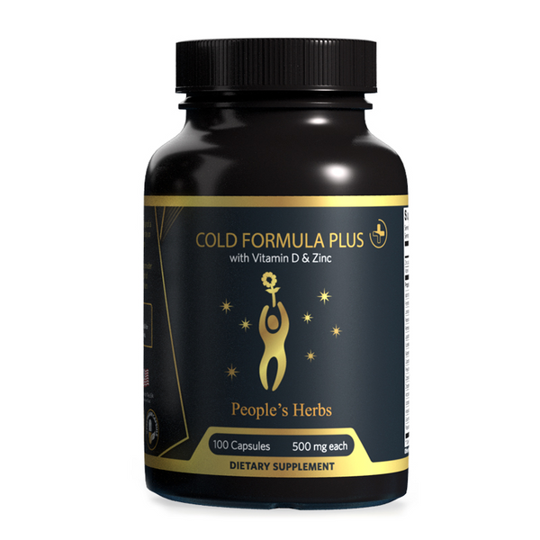 Cold Formula Plus with Vitamin D and Zinc - 100 Capsules