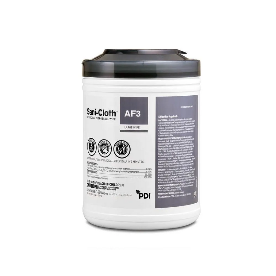 PDI® Sani-Cloth AF3 Alcohol-Free Germicidal Wipes