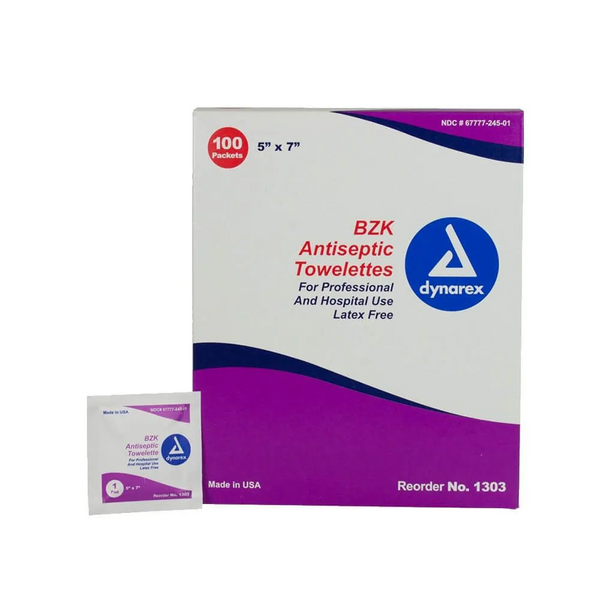 BZK Antiseptic Wipes