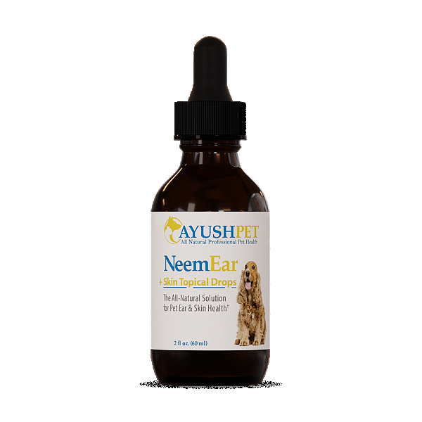 Pet Neem Ear + Skin Topical Drops
