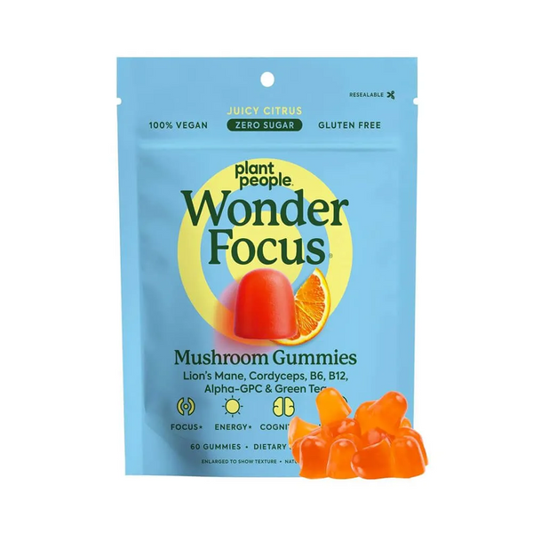 Plant People WonderFocus Mushroom Gummies