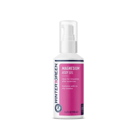 Wintergreen Magnesium Body Gel 3.4 Oz
