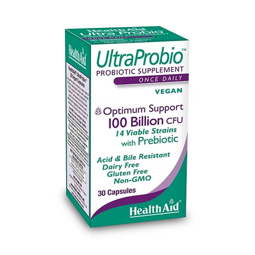 HealthAid Ultra Probio 100 Billion CFU Capsules