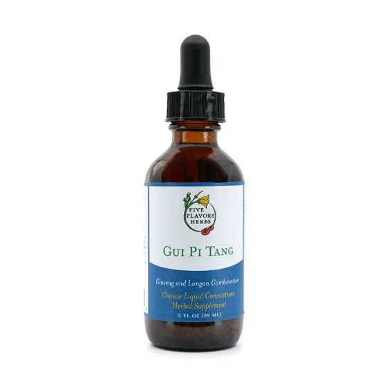 Five Flavors Herbs Liquid Concentrates - Gui Pi Tang