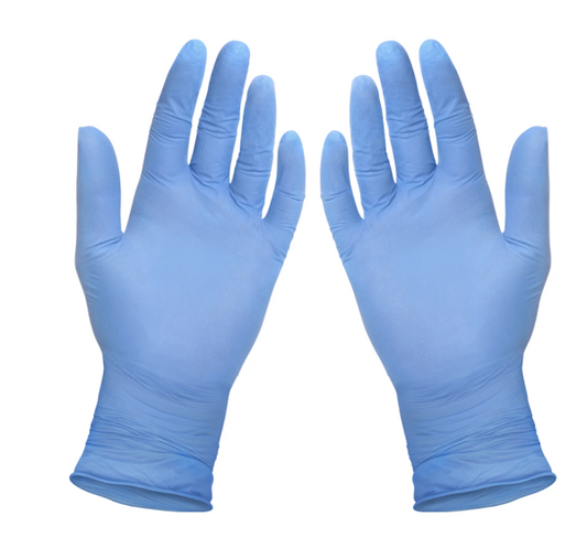 Aurelia Protégé Blue Powder-Free Nitrile Gloves - Exam Grade