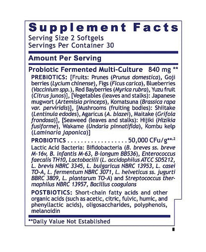 Probiotic Caps, 60 caps - Image 2