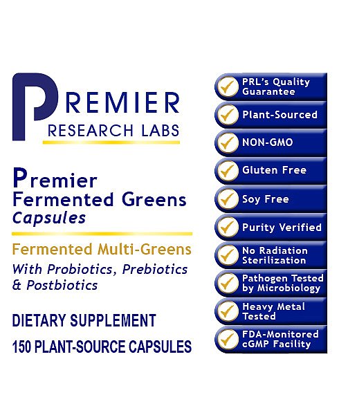 Fermented Greens, 150 caps - Image 4