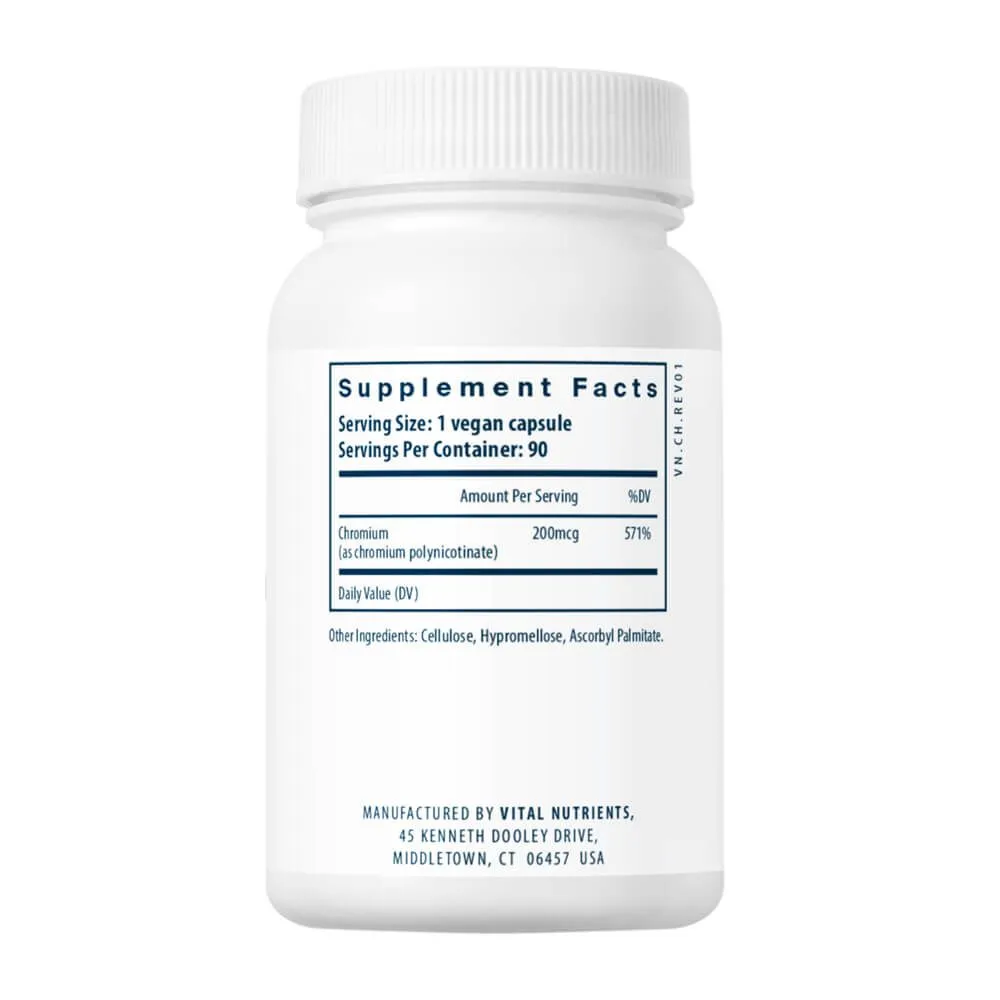 Vital Nutrients Chromium (Polynicotinate)