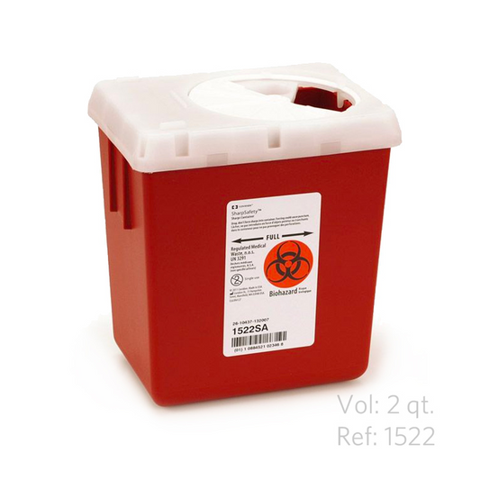 Sage Biohazard Container Sharps