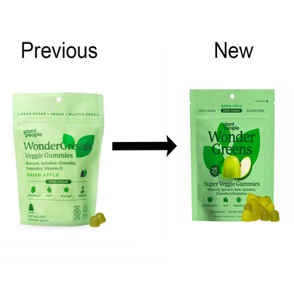 Plant People WonderGreens Veggie Gummies