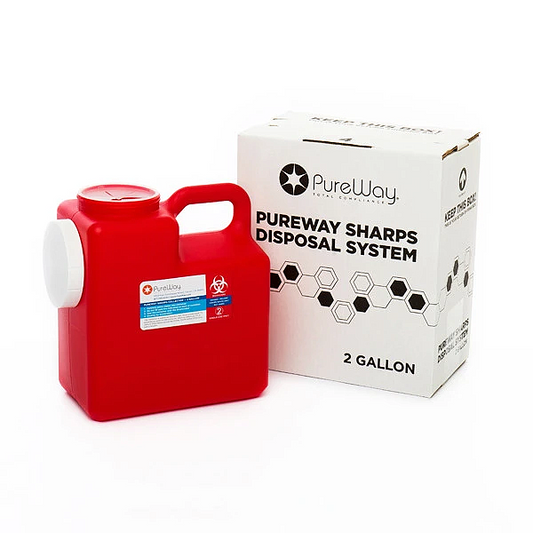2 Gallon Mail Away Needle Disposal System