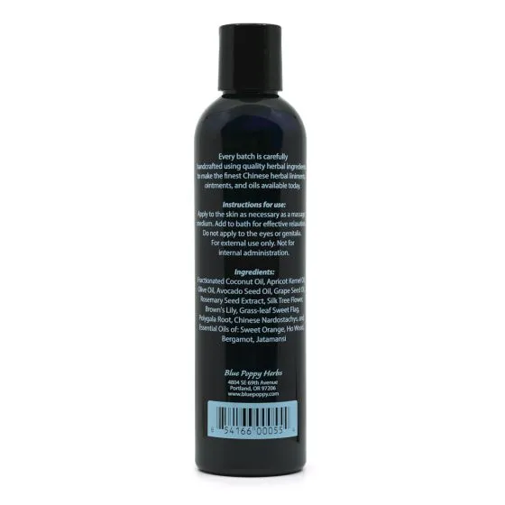Blue Poppy Spirit Quieting Massage Oil