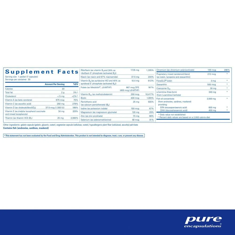 Pure Encapsulations Energize Plus Pure Pack