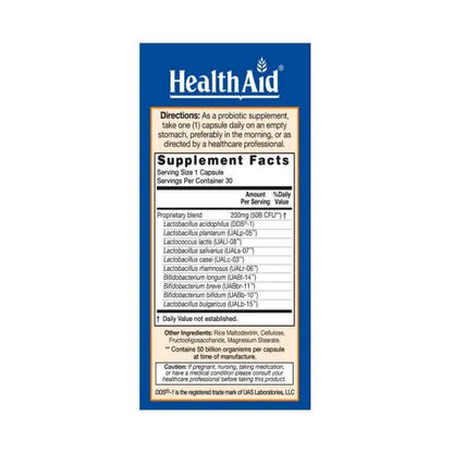 HealthAid Immu Probio 50 billion CFU Capsules