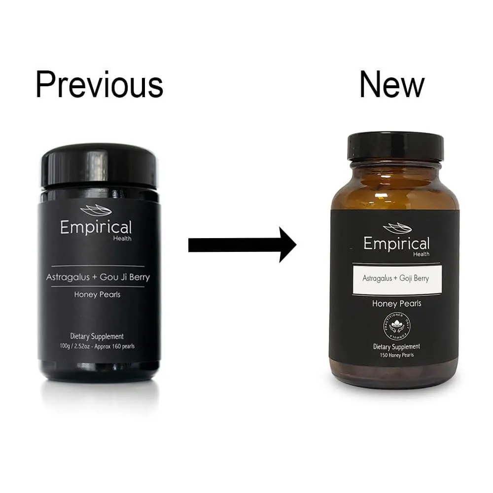 Empirical Health Astragalus + Goji Berry Honey Pearls - 150ct