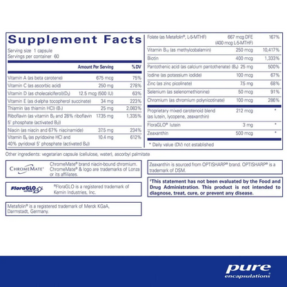 Pure Encapsulations Multi t/d -  60 count