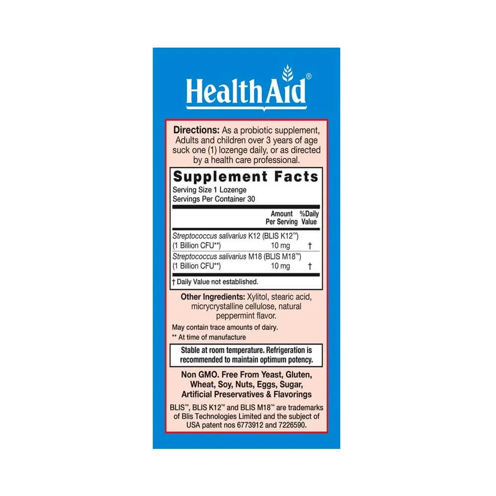 HealthAid Oral Probio Lozenges