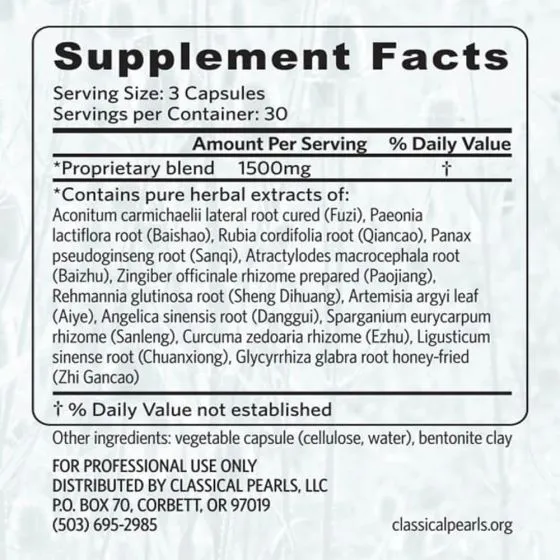 Classical Pearls Moon Pearls - 90 Capsules