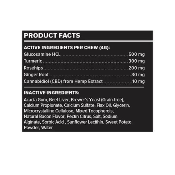 +PlusCBD™ Pet Hip + Joint Health Soft Chews - 30ct.