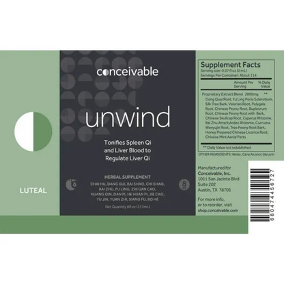 Five Flavors Herbs Conceivable ProLine - Unwind 8oz