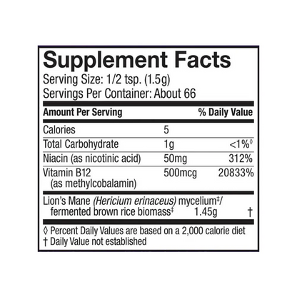 Host Defense Mushrooms BrainPower Stack Powder - 100g