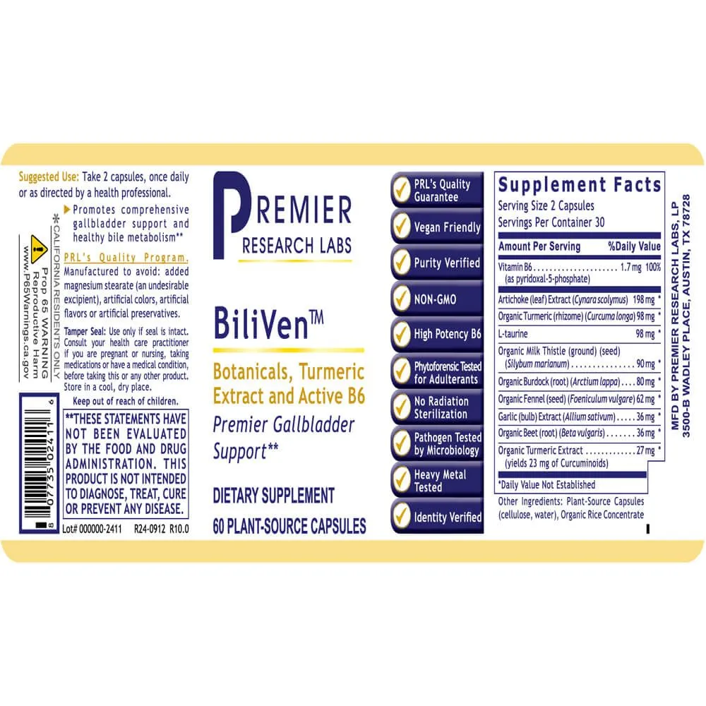 Premier Research Labs BiliVen