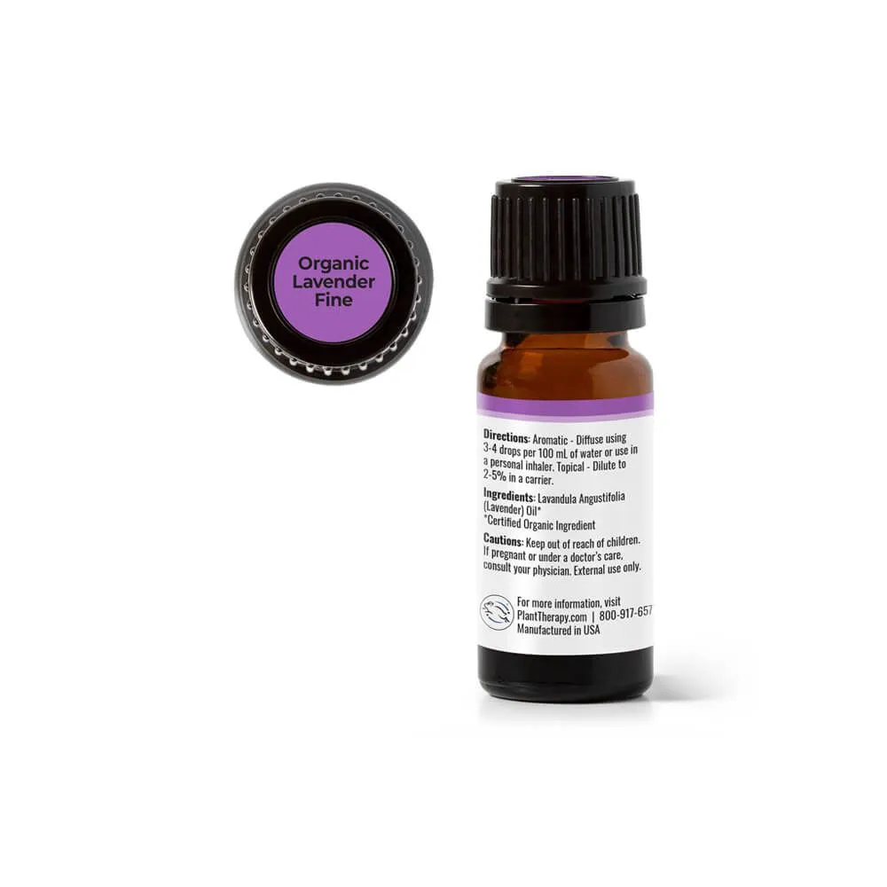 Plant Therapy Organic Lavender Fine Essential Oil