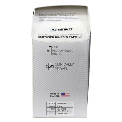 Kinesio® Tex Classic STRONG Tape - Black