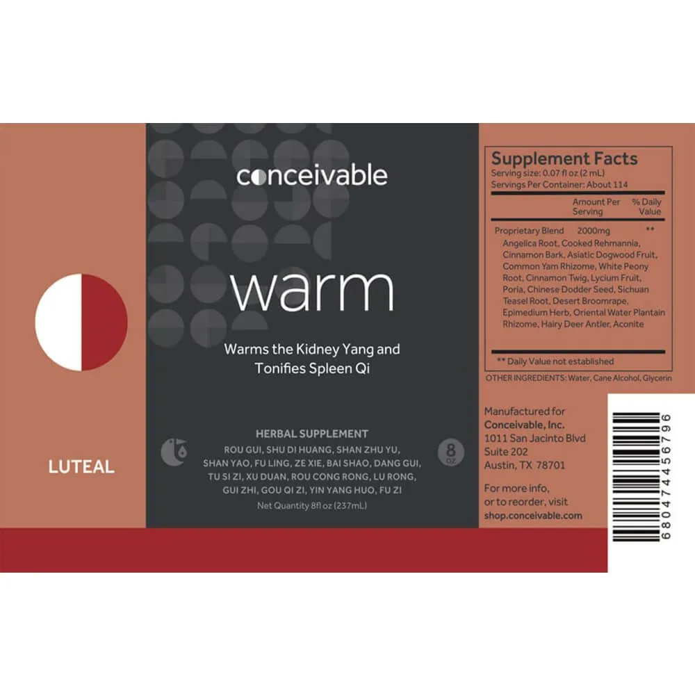 Five Flavors Herbs Conceivable ProLine - Warm 8oz