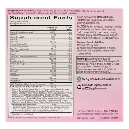 Vitamin Code® Raw One for Women